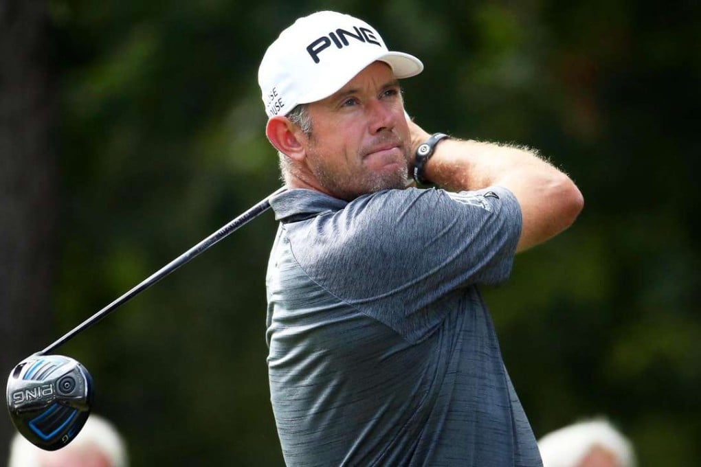 Europe’s Lee Westwood has suggested the presence of Tiger Woods could hinger the US team at Hazeltine. Photo: EPA