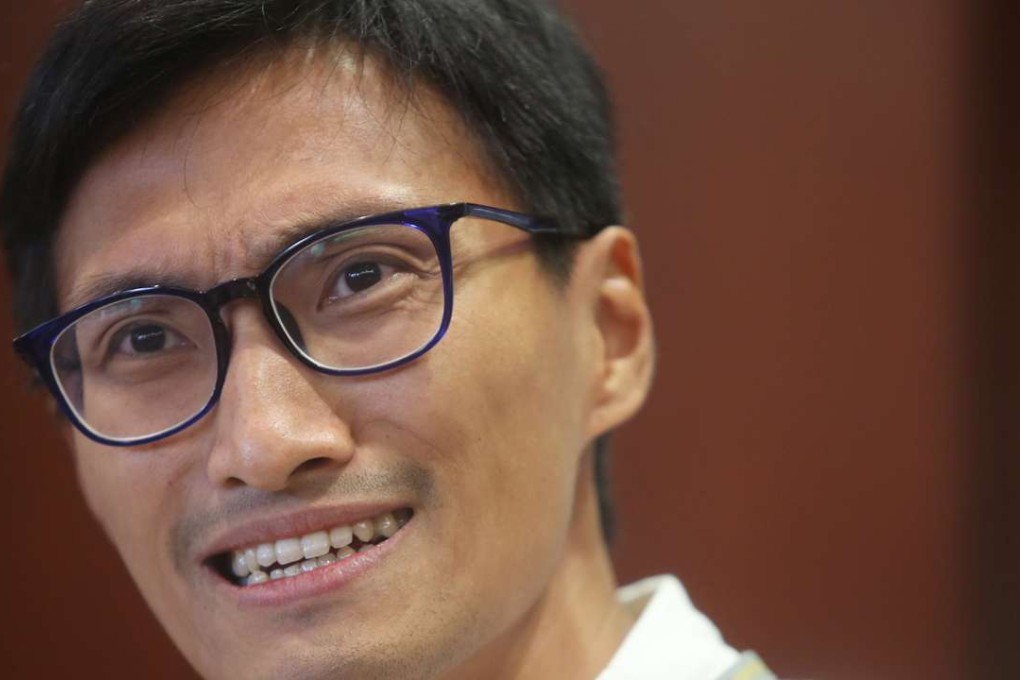 Eddie Chu’s lawmaker status is an added platform for his activism. Photo: Sam Tsang