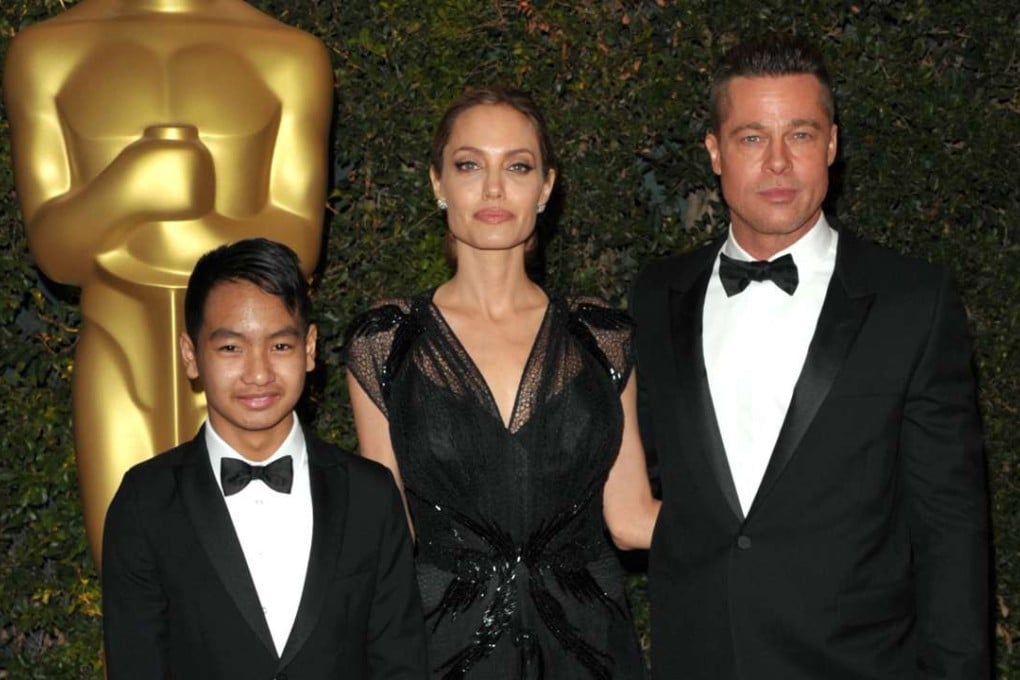 In this November 2013 file photo, Maddox Jolie-Pit Angelina Jolie and Brad Pitt attend the 2013 Governors Awards in Los Angeles. Photo: AP