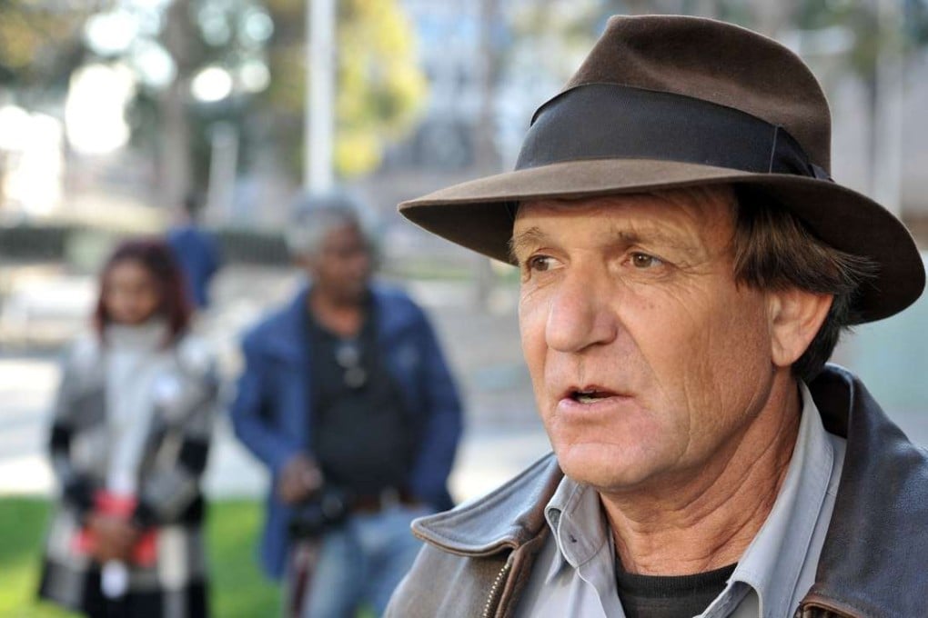 US amateur investigator Blaine Gibson. Photo: AFP