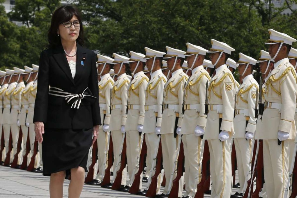 Japan’s new Defence Minister Tomomi Inada. Photo: AP