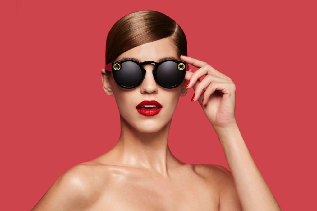 Snap Inc’s video-catching sunglasses called Spectacles. Photo: AFP