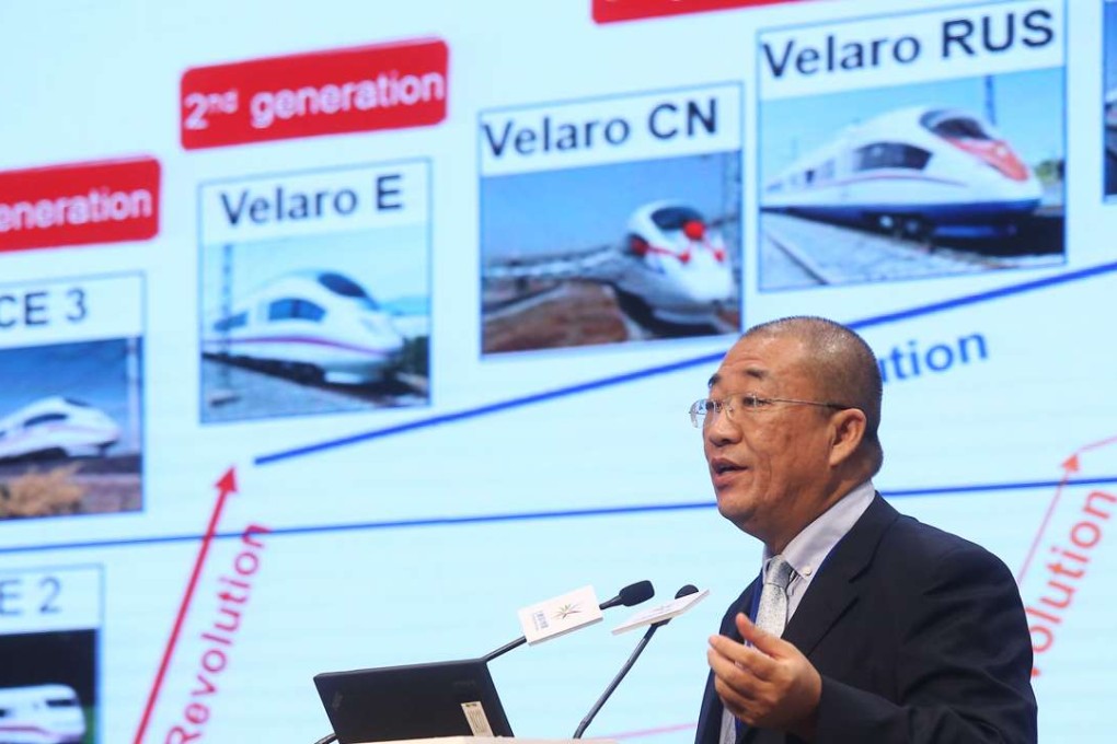 Jia Limin says that with the enhanced technology, China will have the experience to operate high-speed rail networks in the world’s most diverse geographic and climatic conditions, from deserts to alpine plateaus to rainforests. Photo: Dickson Lee