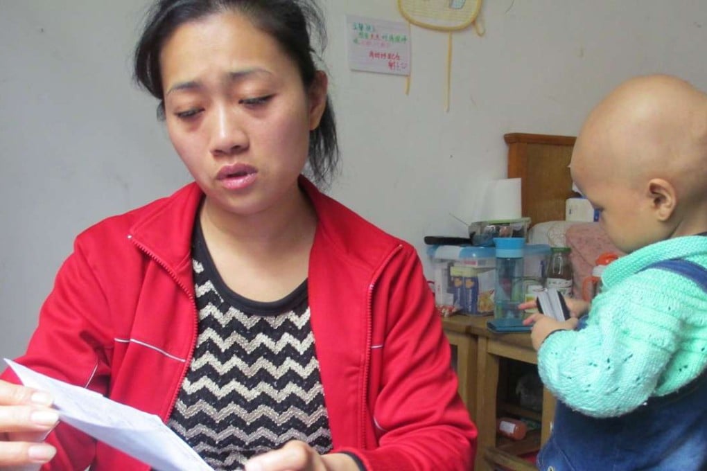 Wang Tao and her son lives in a rented flat near Xinhua Hospital in Shanghai. Photo: SCMP Pictures