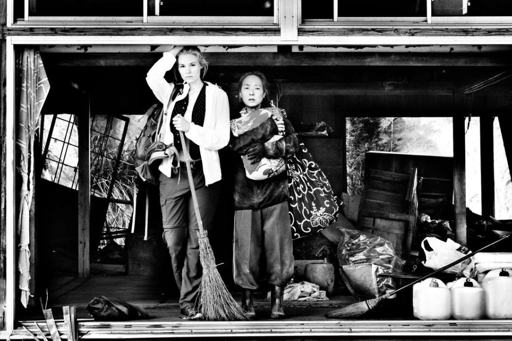 Rosalie Thomass and Kaori Momoi in Fukushima, Mon Amour.