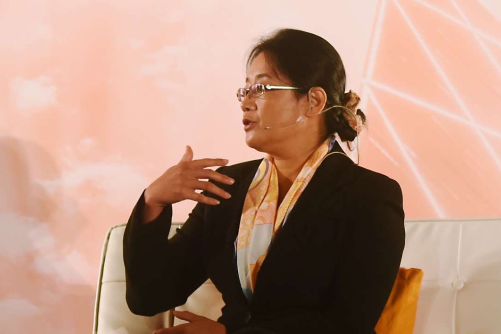 Jennifer Li, chief financial officer of Baidu, sees the car as the next major computing platform. Photo: Xiaomei Chen