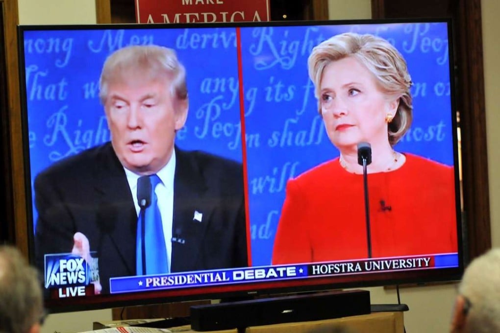 The US presidential debate between Donald Trunp and Hillary Clinton raised questions about fact and fiction. Photo: AFP