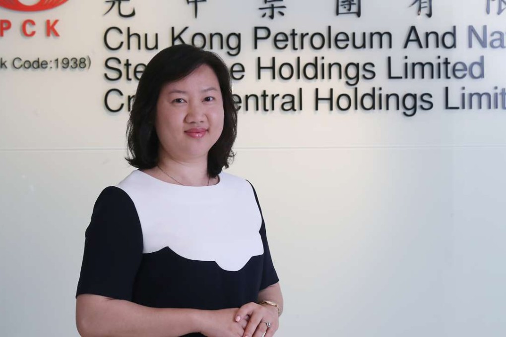 Lilian Chen Zhaonian, executive director, Chu Kong Petroleum and Natural Gas Steel Pipe. Photo: David Wong
