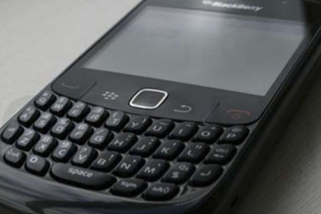 The keyboard is key to BlackBerry phones, like this Curve 8520.