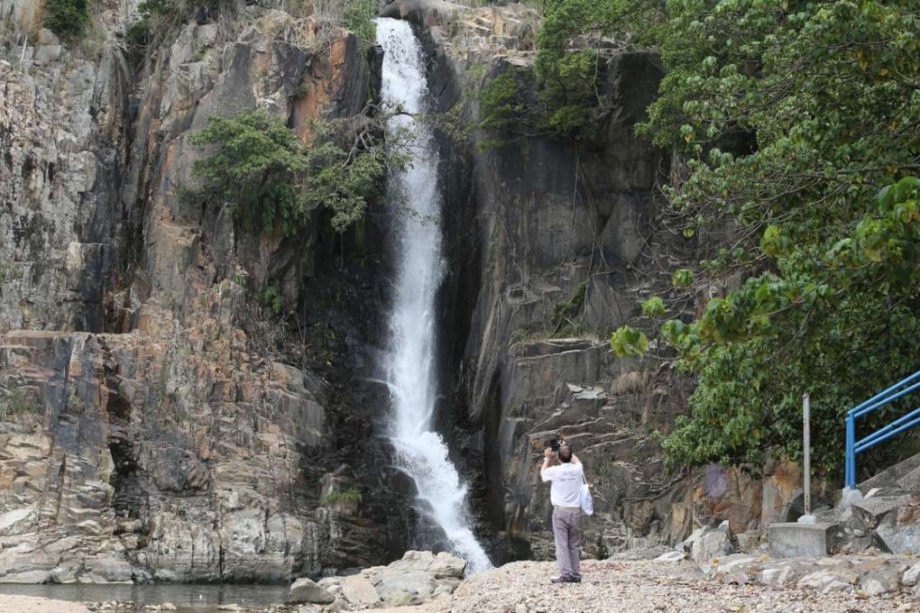 An early image of Waterfall Bay used the spelling “Hong Cong”. Pictures: SCMP