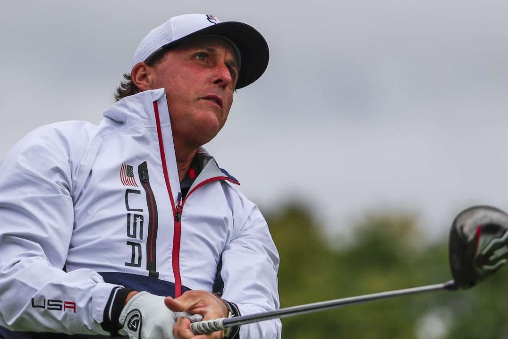 Team USA’s Phil Mickelson has hit out at his team’s preparation during previous Ryder Cups. Photo: EPA