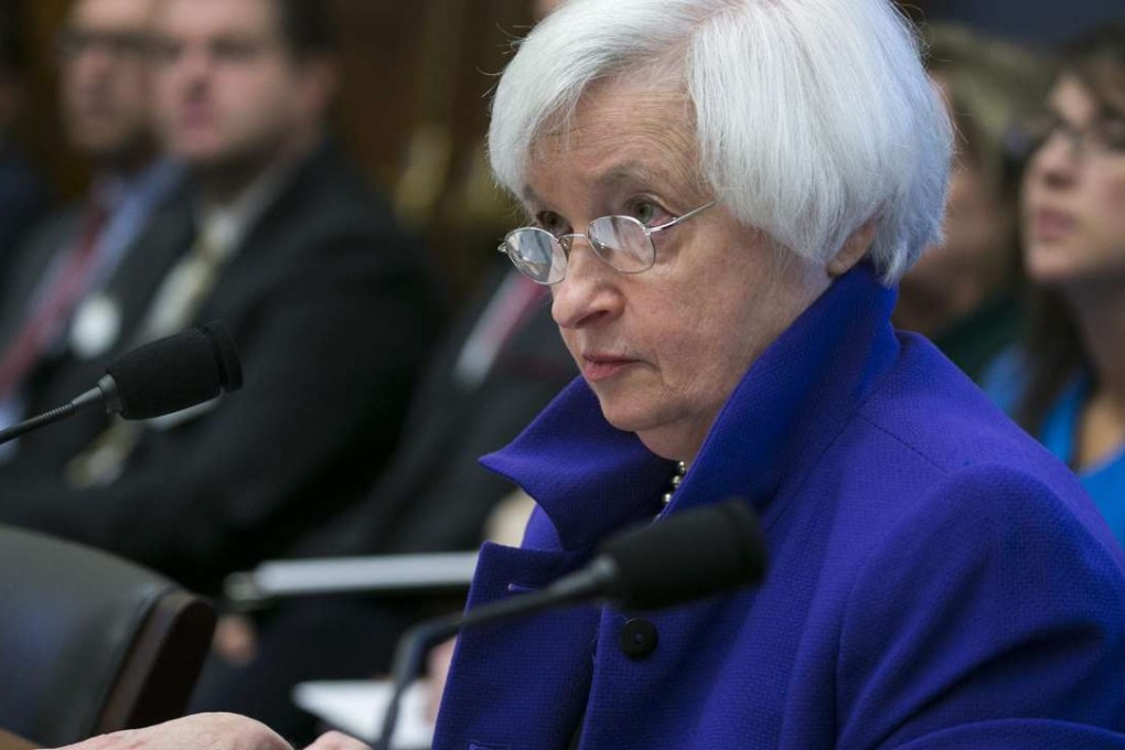 Federal Reserve Board Chairwoman Janet Yellen testifies before the House Financial Services Committee hearing. Photo: EPA