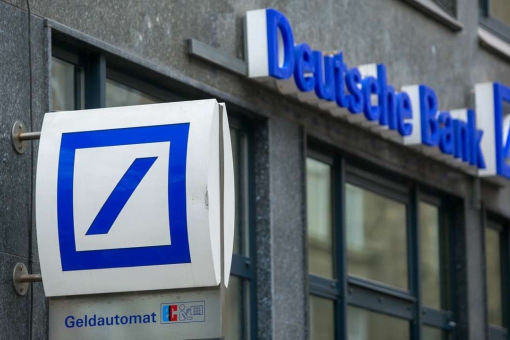 Banks were among the worst performers in Hong Kong after concerns over Deutsche Bank rattled stock markets globally. Photo: Bloomberg