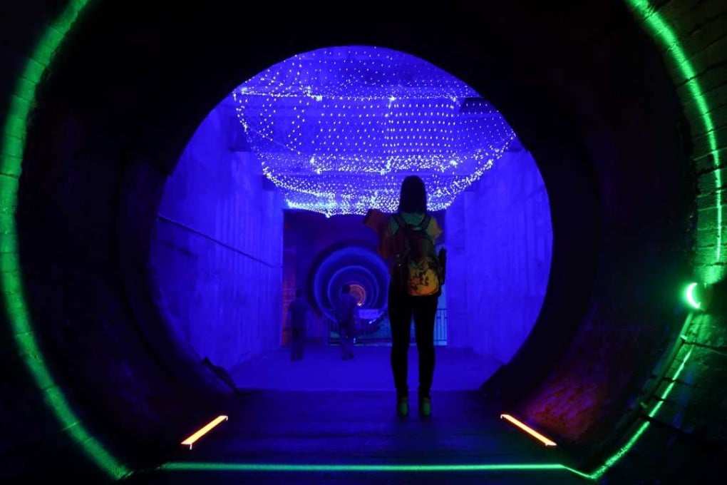 Tourists visit the 816 underground nuclear military plant in Fuling, southwest China's Chongqing Municipality. Photo: Xinhua