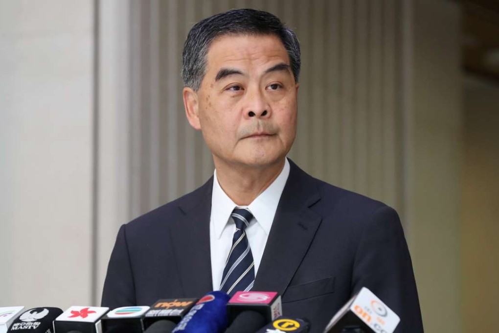 As part of his election manifesto in 2012, Chief Executive Leung Chun-ying promised to ‘progressively reduce’ the proportion of the employer’s contributions to the MPF that could be used for offsetting. Photo: Edward Wong