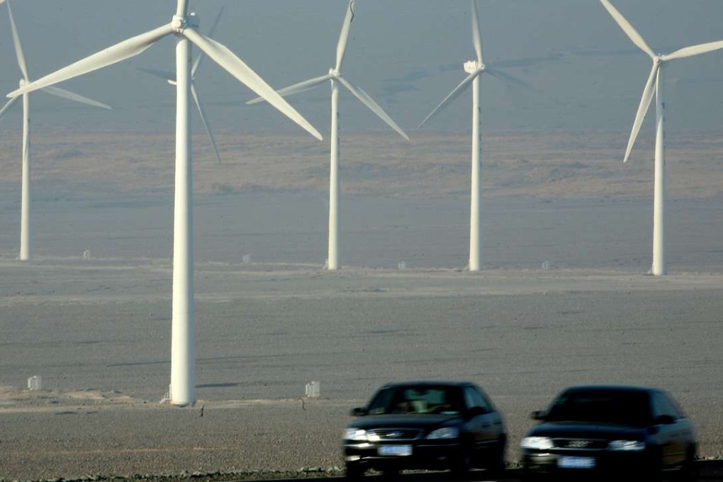 Beijing has proposed substantial cuts to subsidised power tariffs to plug the growing deficit in the state-financed renewable energy subsidy fund. Photo: AFP