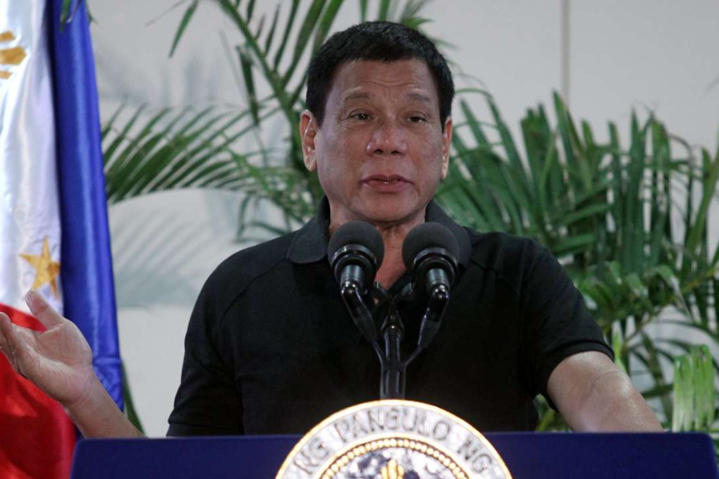 Philippines President Rodrigo Duterte. Photo: Reuters