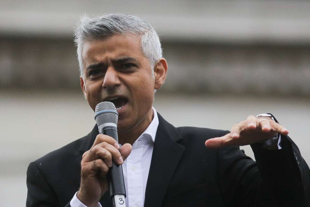 Mayor of London Sadiq Khan. Photo: AFP