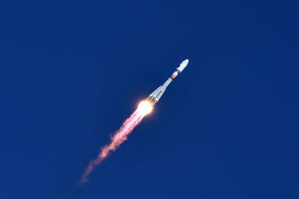 A Russian Soyuz rocket lifts off from the new Vostochny cosmodrome in April. Japan and Russia have opened talks on cooperation in outer space projects and technology, the latest area to be on the table ahead of Vladimir Putin’s state visit to Tokyo in December. File photo: EPA