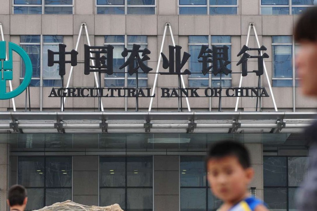 In September, Agricultural Bank of China was ordered by the US Federal Reserve to overhaul its protections against money laundering to address “significant deficiencies”. Photo: AFP