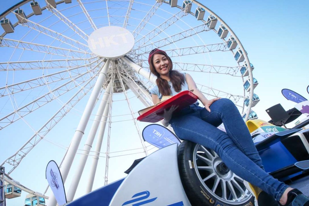 The air is safe in Central during the Hong Kong Formula E Prix. Photo: David Wong