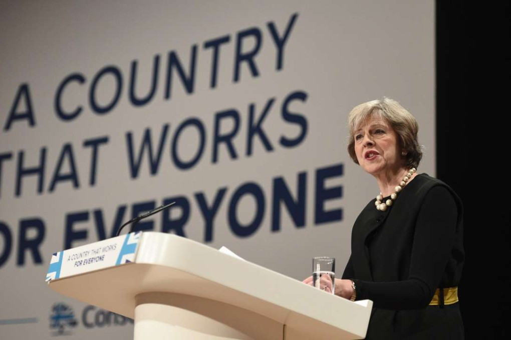 Britain’s Prime Minister Theresa May. Photo: AFP