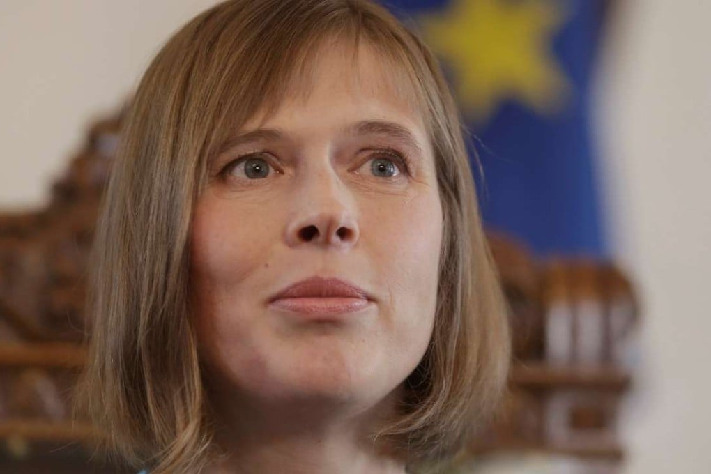 Newly-elected Estonia’s President Kersti Kaljulaid. Photo: Reuters