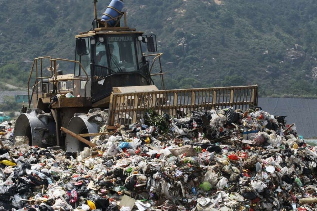 Hong Kong’s landfills are now nearing capacity. Photo: Edward Wong