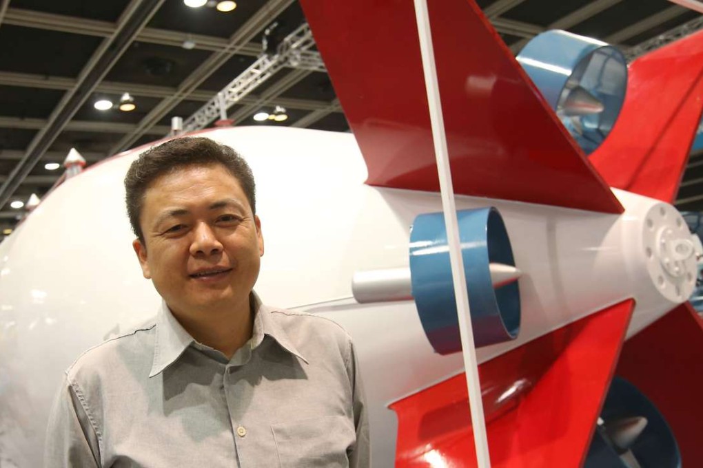 Tao Chunhui, from the State Oceanic Administration, says China has made huge progress in deep-sea technology. Photo: Dickson Lee