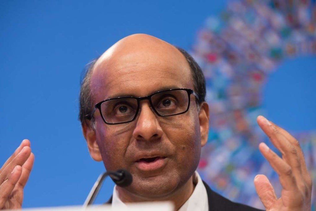 Singapore’s Deputy Prime Minister Tharman Shanmugaratnam: calm, understated and self-assured. Photo: AFP