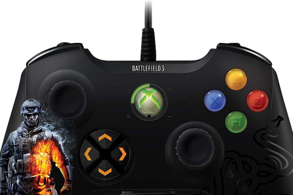 Razer Onza Battlefield 3 Controller for X-Box 360. Photo: SCMP