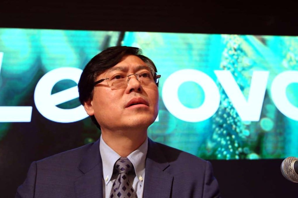 Yang Yuanqing, Lenovo chairman and chief executive, plans to take advantage of industry consolidation. Photo: Nora Tam