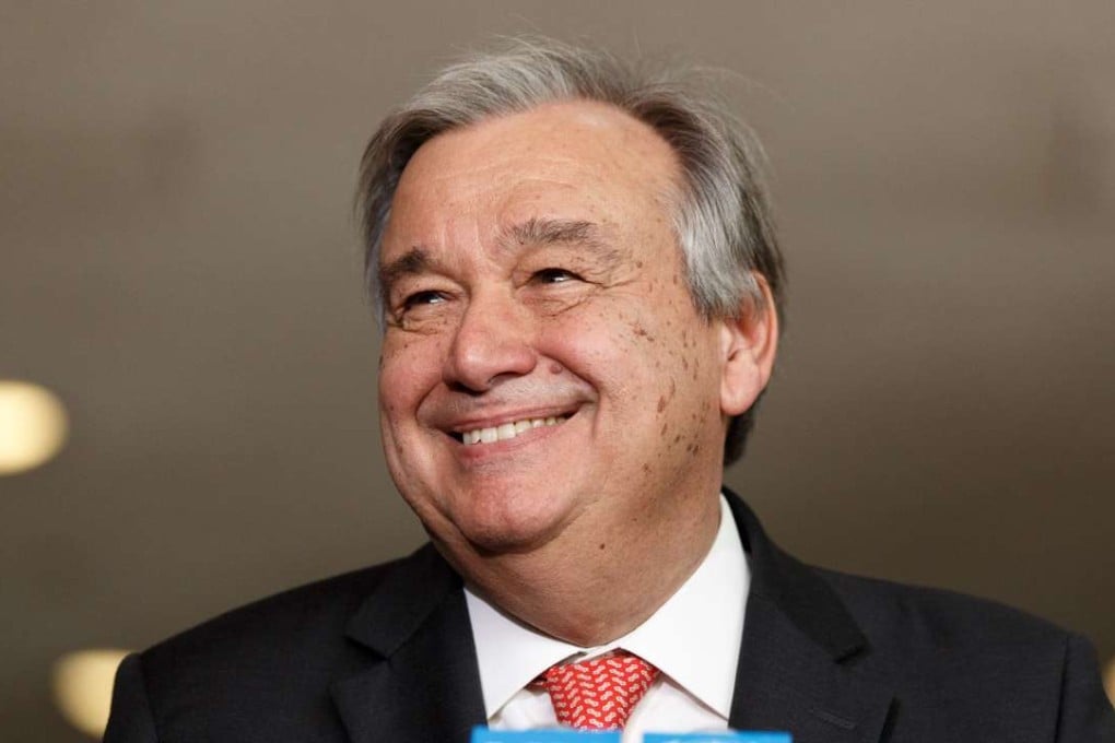 Antonio Guterres at the United Nations headquarters in New York. Photo: Xinhua