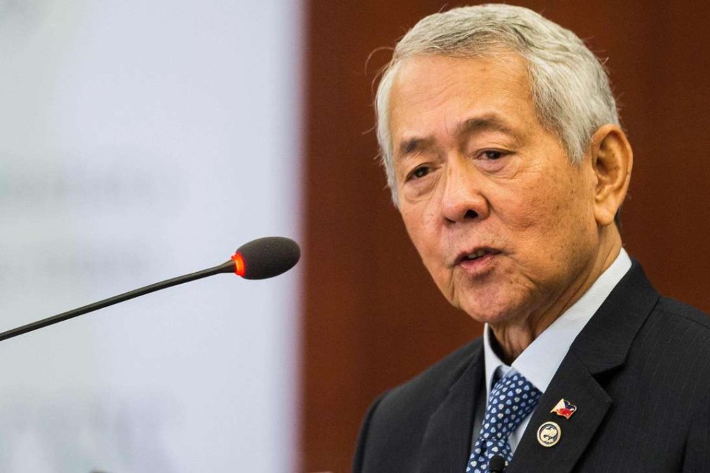 Secretary of Foreign Affairs of the Philippines Perfecto Yasay. Photo: AFP