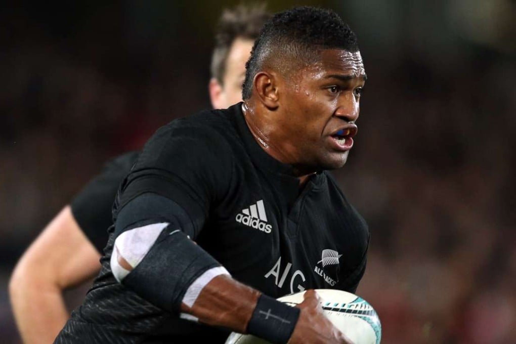 Waisake Naholo in action against Wales at Eden Park in Auckland in June 2016. Photo: AFP