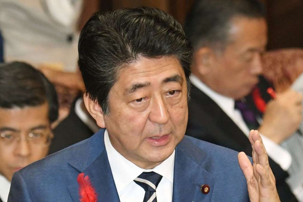 Prime Minister Shinzo Abe said he wants to study the issues presented by the possibility of dual nationals serving as Cabinet ministers or in other high-ranking government positions. Photo: Kyodo