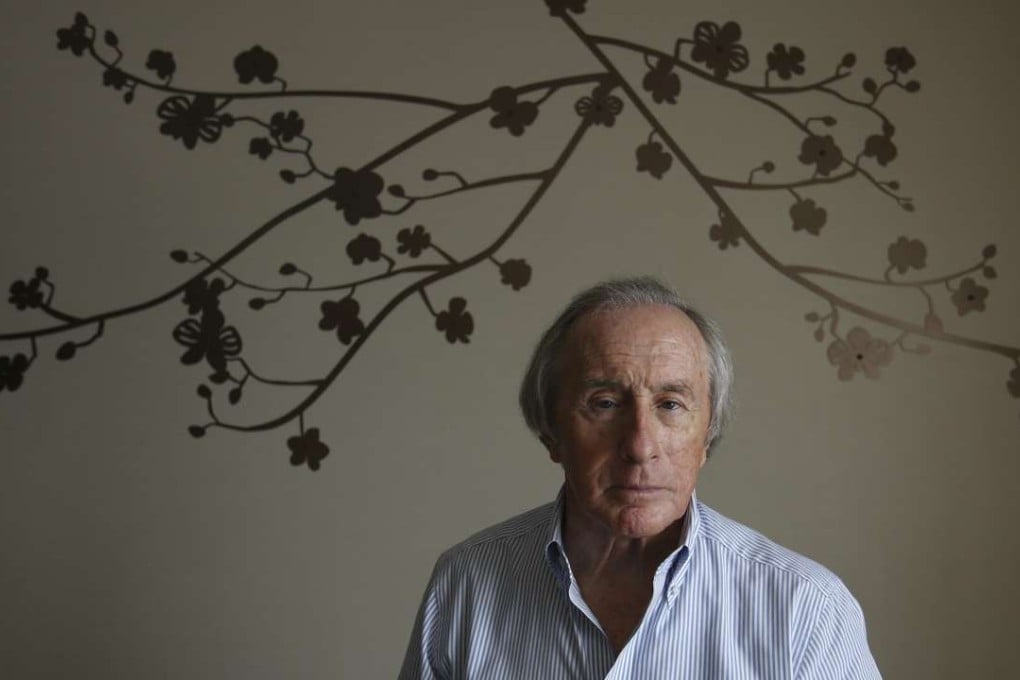 Jackie Stewart in The Peninsula hotel, Tsim Sha Tsui, Hong Kong, on September 23, 2016. Picture: Jonathan Wong