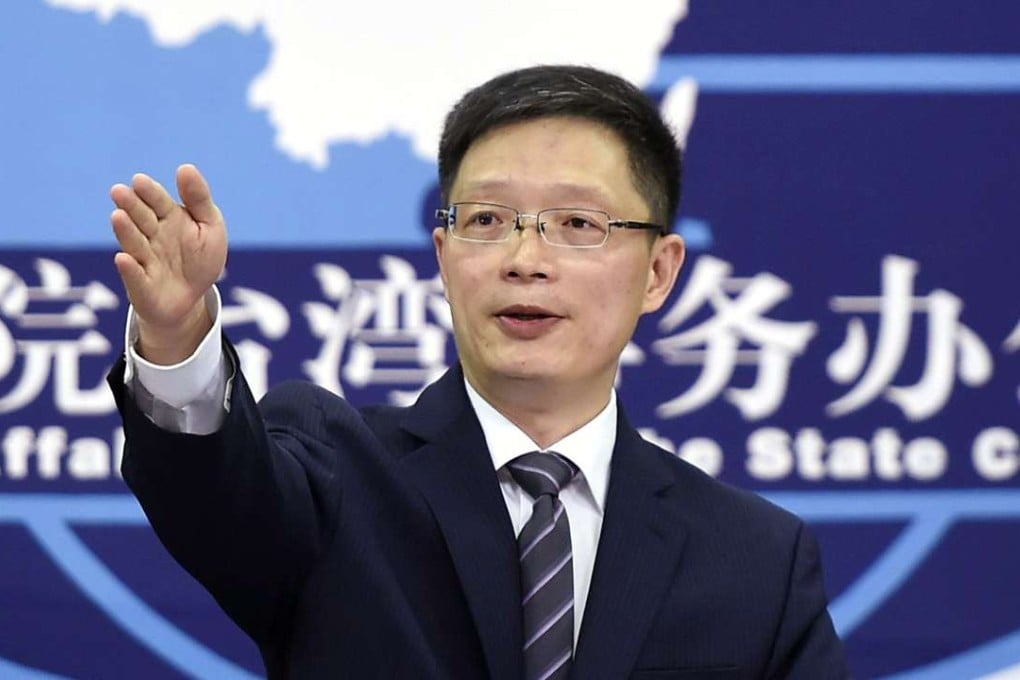 An Fengshan, spokesman for the mainland Taiwan Affairs Office, says Beijing remains steadfast on opposing any ‘Taiwan independence’. Photo: Xinhua