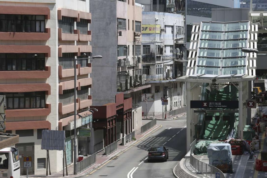 Wong Chuk Hang is perched on the edge of Aberdeen Harbour. Photo: Jonathan Wong