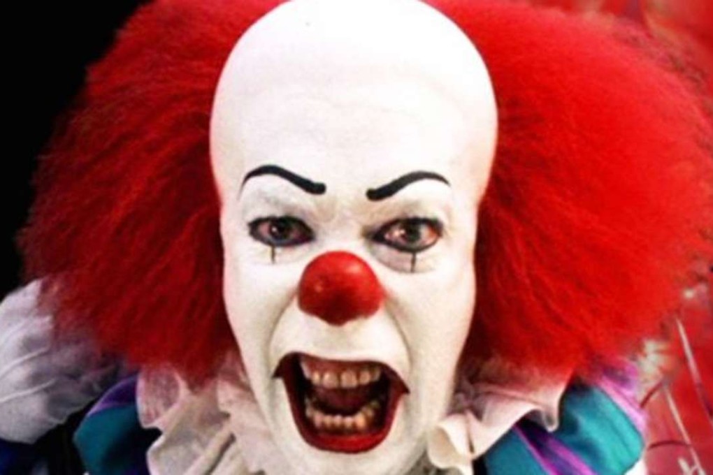 Pennywise, from Stephen King’s IT, is the archetypal murderous clown. Photo: SCMP Pictures