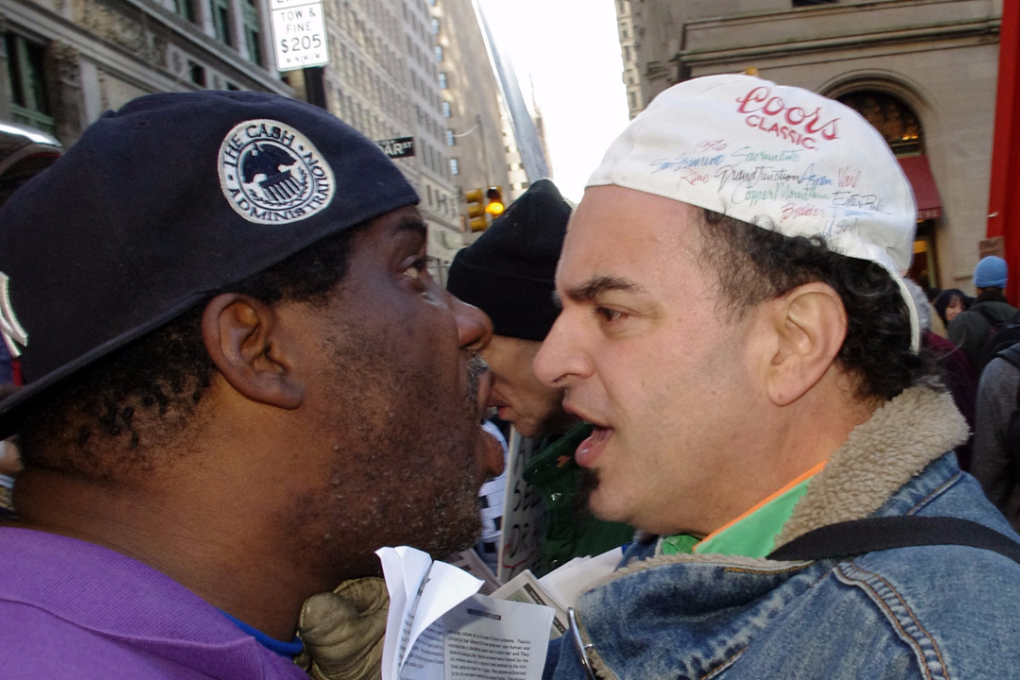 Don't give your partner time to evaluate your arguments. Photo: Flickr/David Shankbone