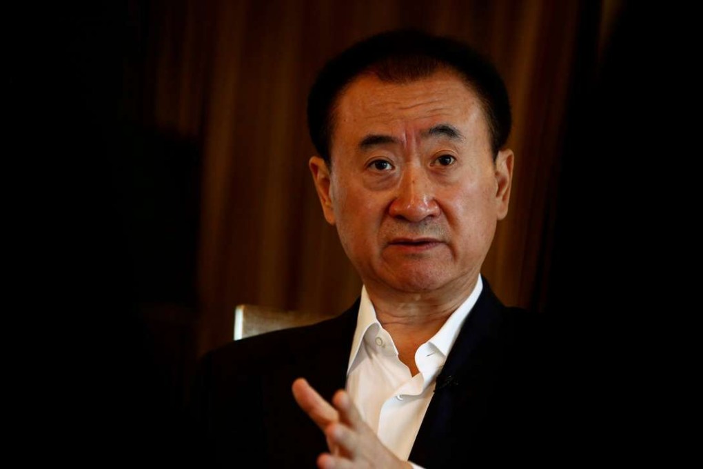 Wang Jianlin, chairman of the Wanda Group, speaks during an interview in Beijing, China, August 23, 2016. Photo: Reuters