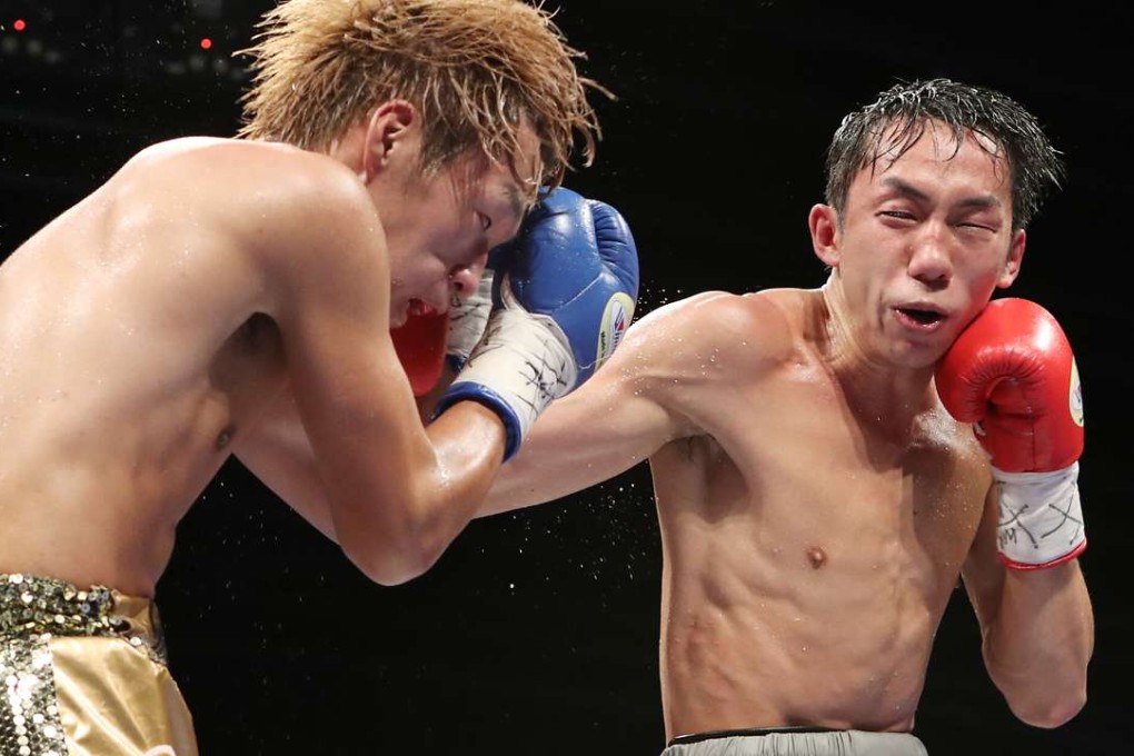 Rex Tso is on the offensive against Japanese fighter Ryuto Maekawa in “Battle of Victors". Photo: Edward Wong