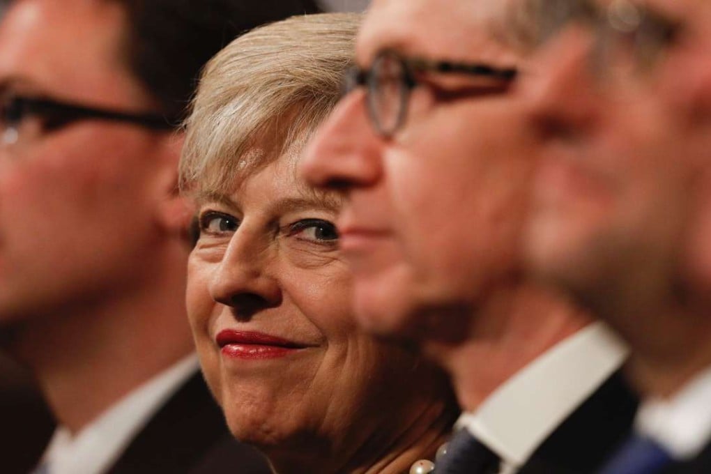 British Prime Minister Theresa May attends the first day of the Conservative Party conference in Birmingham, at a time when the country faces important questions about its future outside the European Union. Photo: AFP