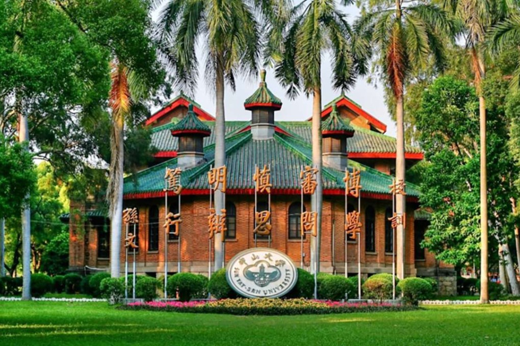 The Guangzhou South campus of Sun Yat-sen University, originally known as Guangdong University, founded in 1924 by Dr Sun Yat-sen. Photo: SCMP Pictures