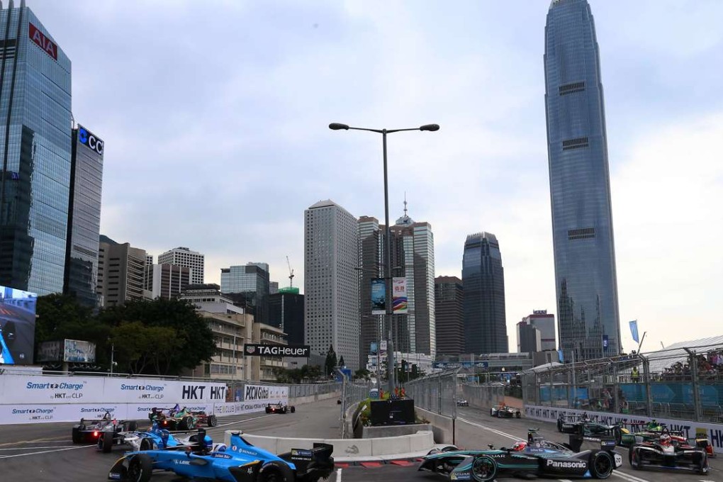 The Hong Kong Formula E circuit in Central is likely to be used again next year. Photo: K.Y. Cheng