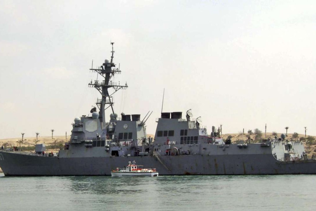 US warship is attacked with missiles fired from rebel territory in ...