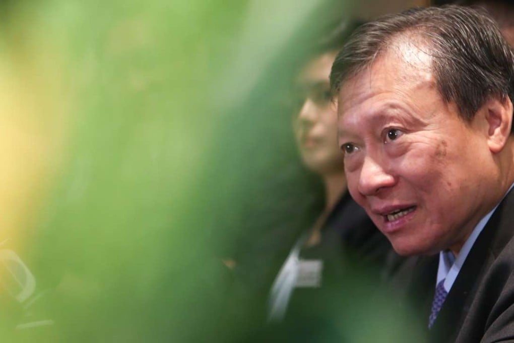 Walter Kwok Ping-sheung, chairman of Empire Group, reveals details of its first majority-owned development, in Tseung Kwan O, on Tuesday: Photo: Edmond So