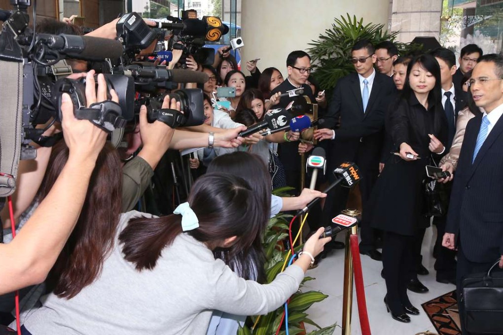 Cheung Kong Hutchison Holdings vice chairman Victor Li Tzar-kuo was on May 13, 2016. Photo: David Wong