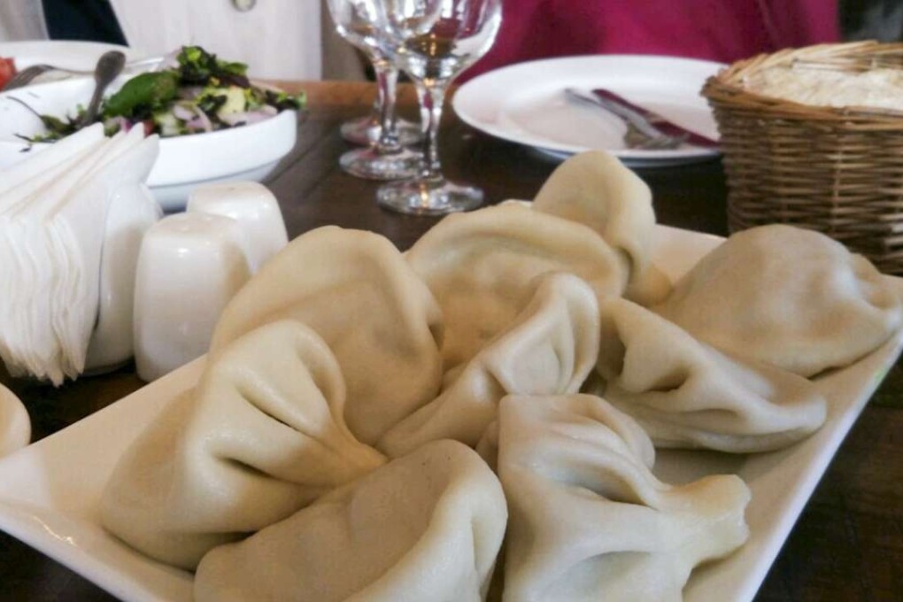 Khinkali, a Georgian delicacy.